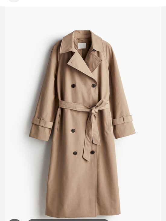H&M Jackets & Blazers - Classic Trenchcoat Jacket Tan Size Medium